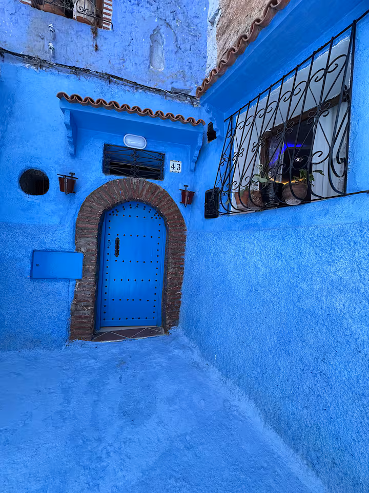 Villa Chefchaouen Azul - Fachada
