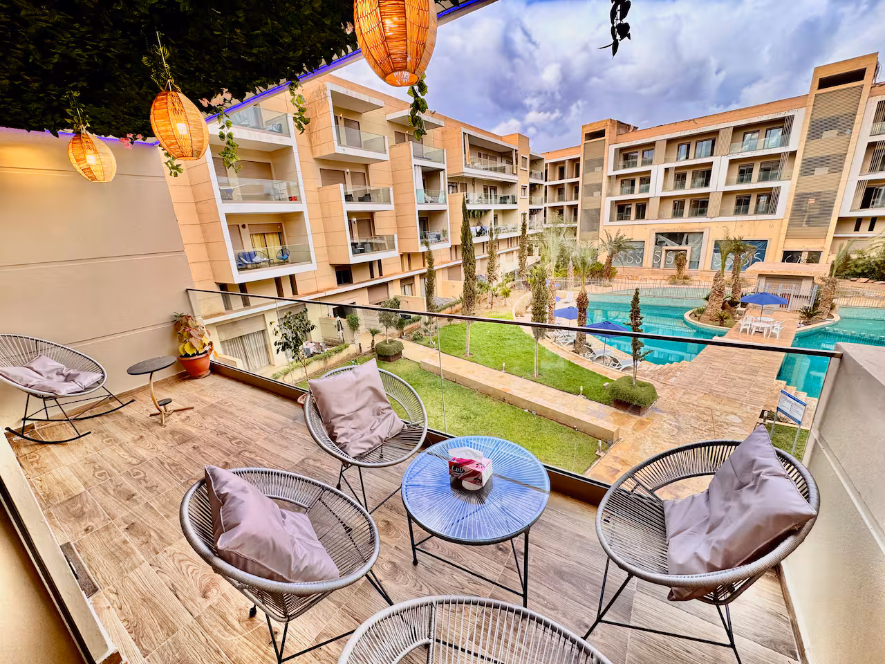 Riad Jardin Secret - Terraza